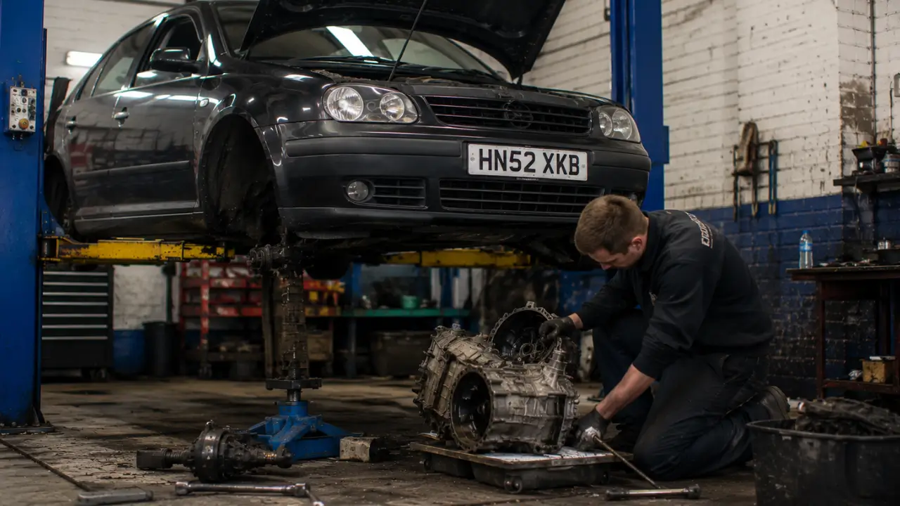 Before gearbox repair service in Birmingham