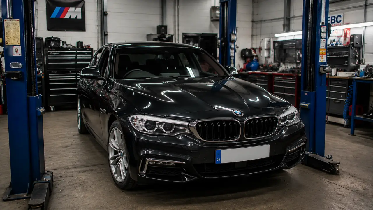After engine repair in Birmingham