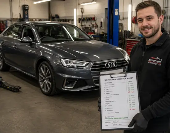 After full used car inspection report in Birmingham