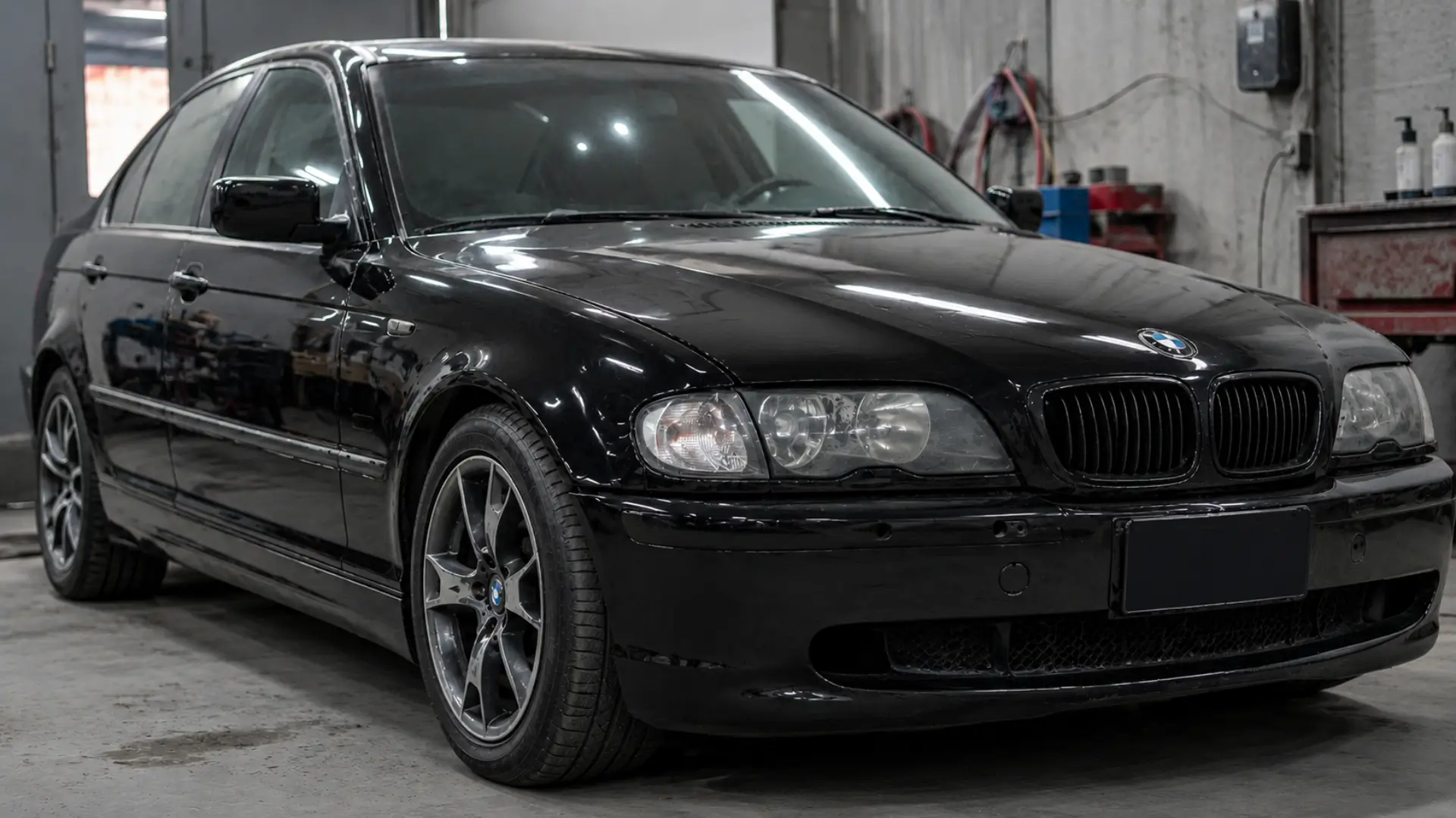 After BMW car paint repair in Birmingham